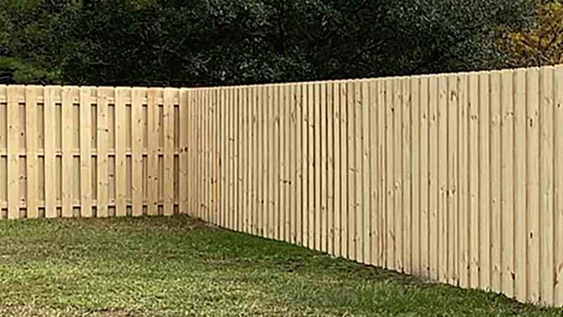 Wood Privacy Fencing